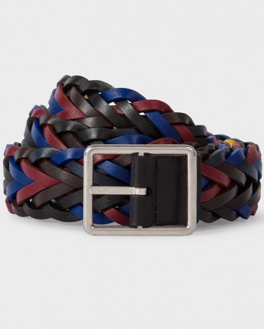 Ceinture Homme Réversible tressée en cuir - Paul Smith