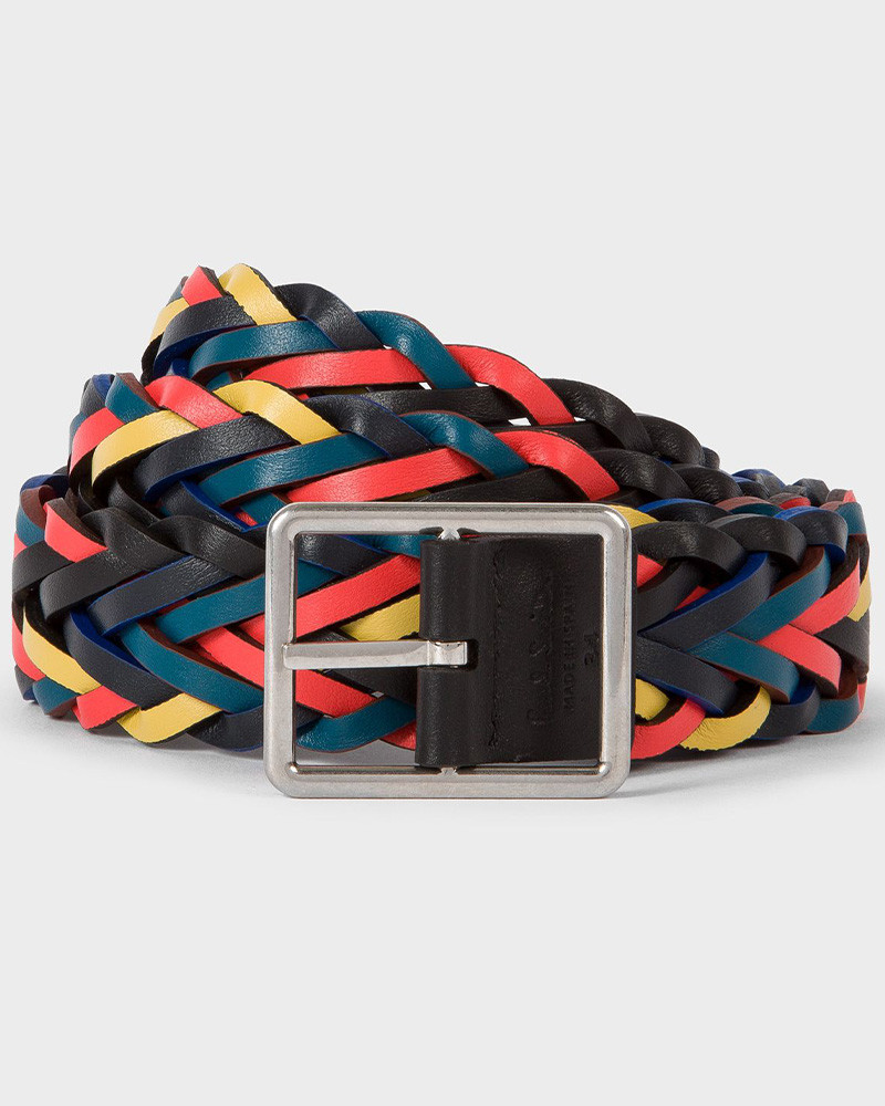 Ceinture Homme Réversible tressée en cuir - Paul Smith