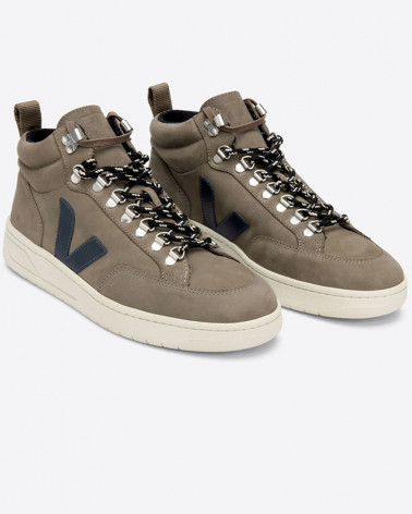 Baskets Roraima Nubuck Moonrock Nautico Femme - Veja