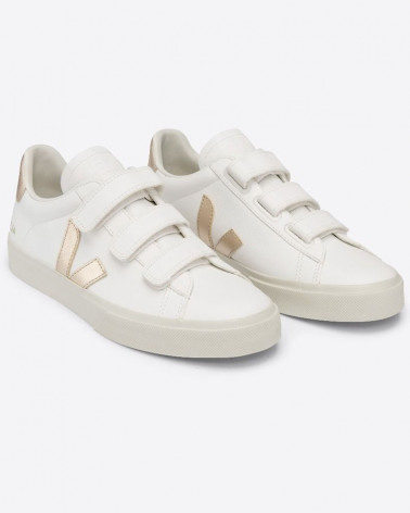 Sneakers femme Recife Chromefree Extra White Platine - Veja