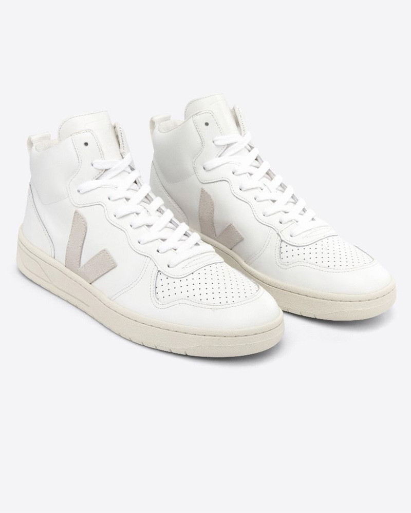 Baskets V-15 Leather Femme - Veja