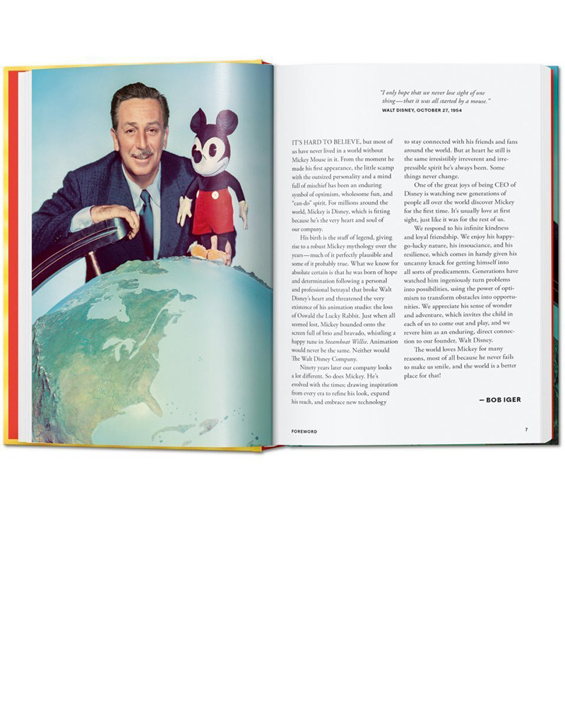 Livre Walt Disney's Mickey Mouse Toute l'Histoire 40th Edition - Taschen Livre Walt Disney's Mickey Mouse Toute l'Histoire 40th Edition - Taschen
