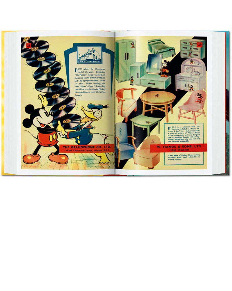 Livre Walt Disney's Mickey Mouse Toute l'Histoire 40th Edition - Taschen Livre Walt Disney's Mickey Mouse Toute l'Histoire 40th Edition - Taschen