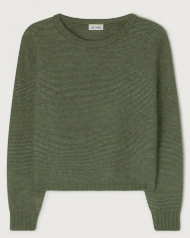 Pull-over femme Zabidoo col rond - American Vintage