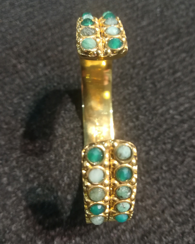 Bracelet manchette double Jasmine - LA2l Bracelet manchette double Jasmine - LA2l