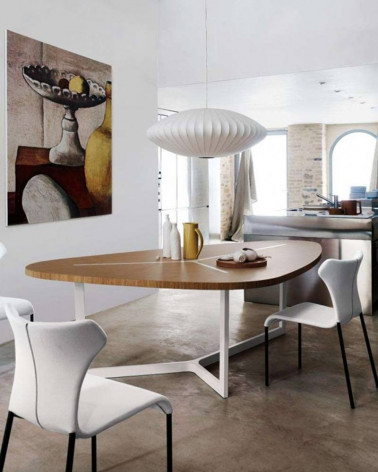 Table Seven en bois - B&B Italia