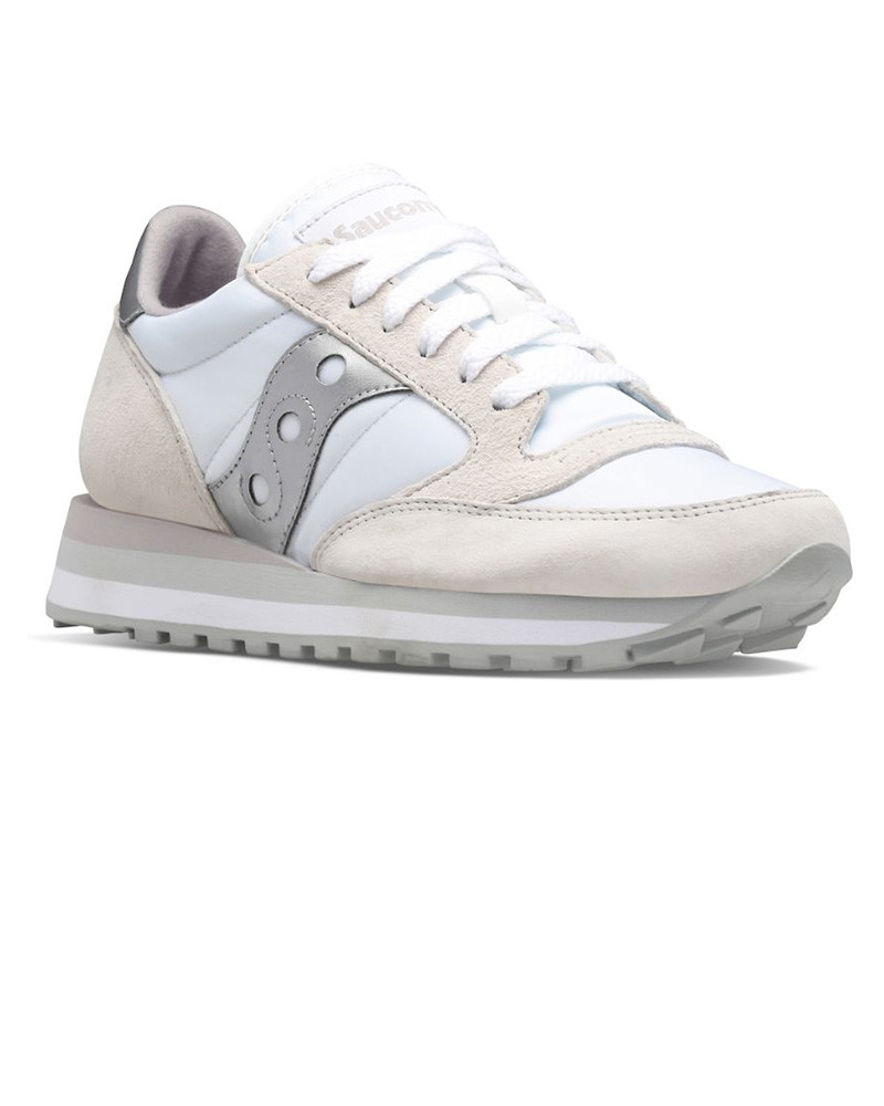 Sneakers Femme Jazz Triple White/Silver - Saucony