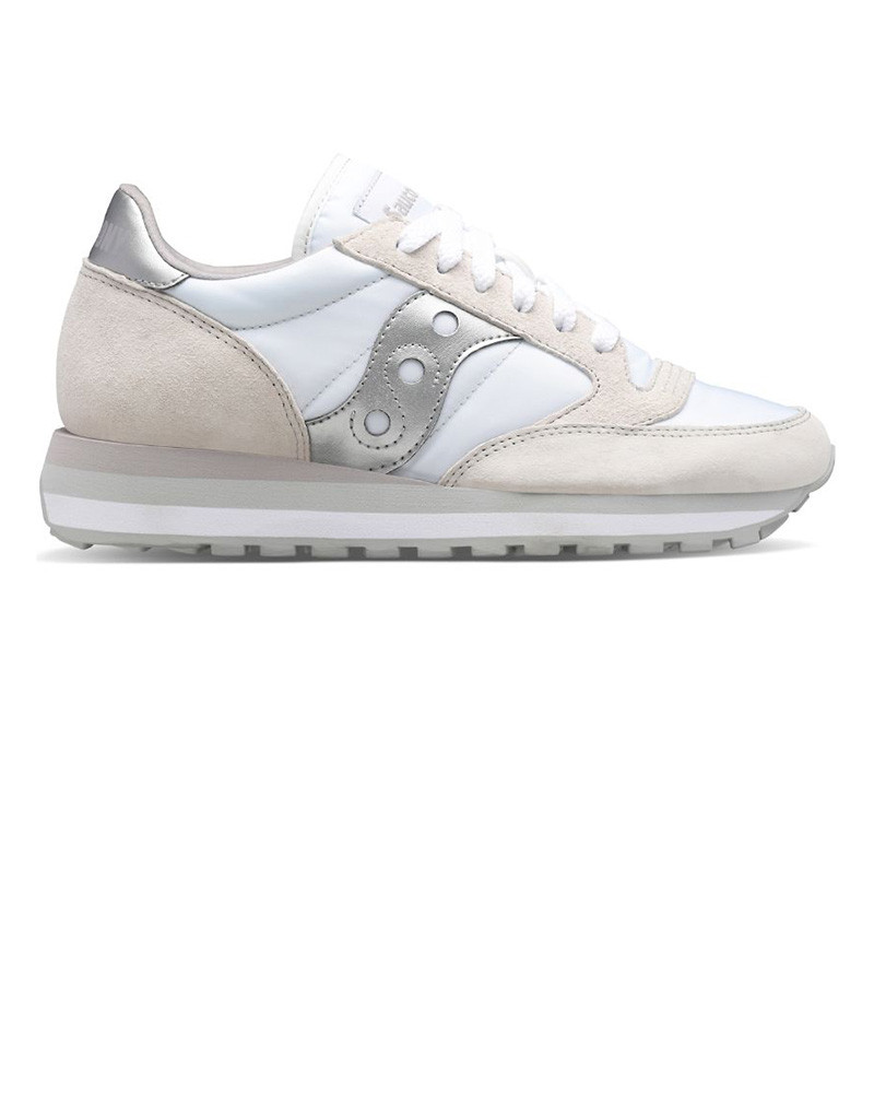 Sneakers Femme Jazz Triple White/Silver - Saucony