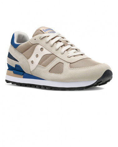 Sneakers Shadow Original Beige et White - Saucony
