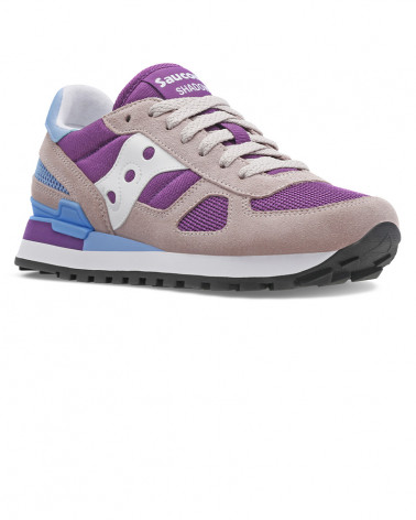 Sneakers Femme Shadow Original Gris/Purple - Saucony
