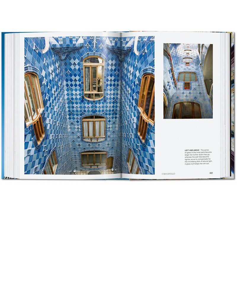 Livre Gaudi l'oeuvre complet 40th Ed. - Taschen