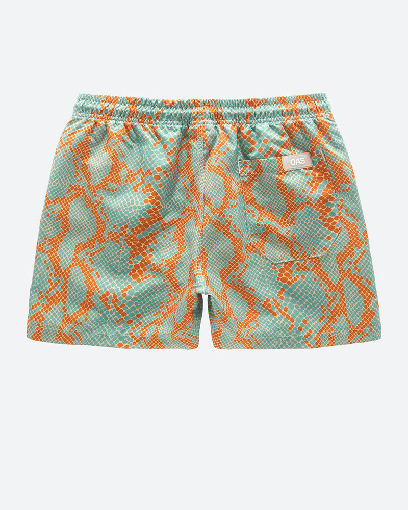 Short de bain Blue Snake - OAS Company Short de bain Blue Snake - OAS Company