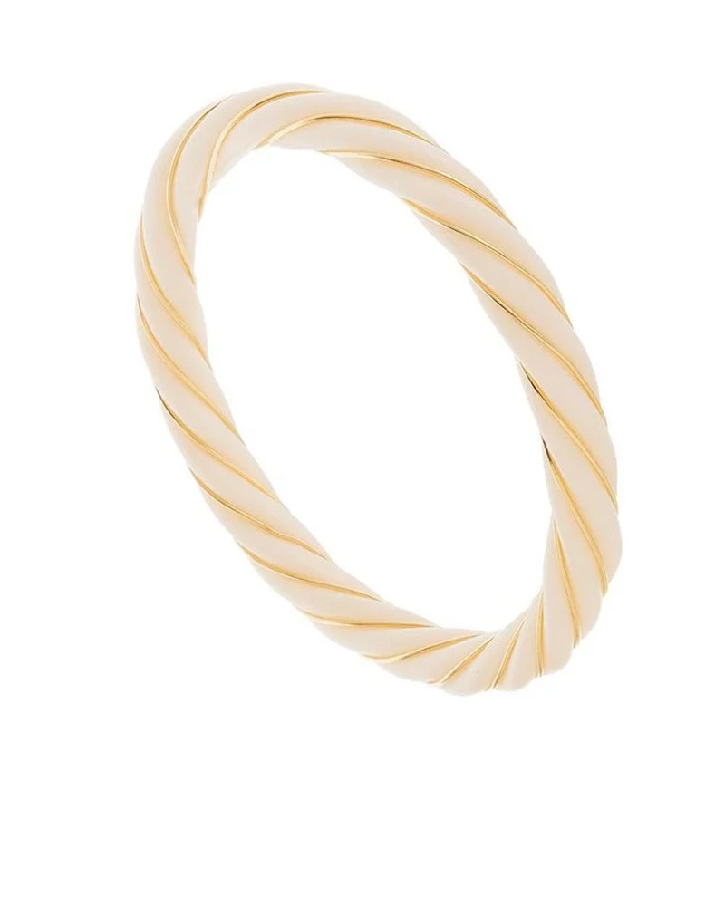 Bracelet résine plaqué or Torsade - LA2l Bracelet résine plaqué or Torsade - LA2l