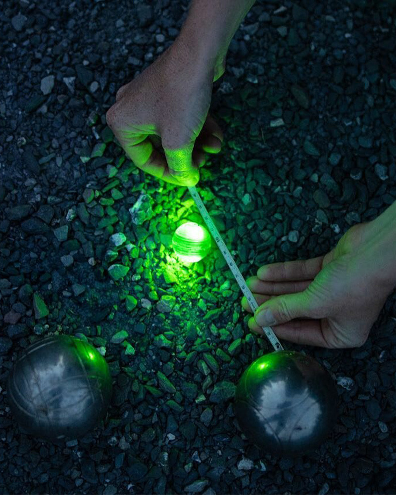 Cochonnet de pétanque lumineux à LED - Cocholed