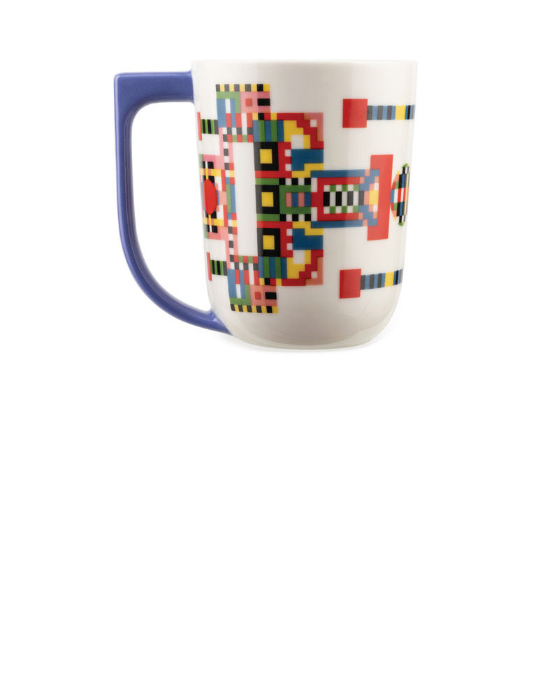 Mug en porcelaine Holyhedrics - Alessi