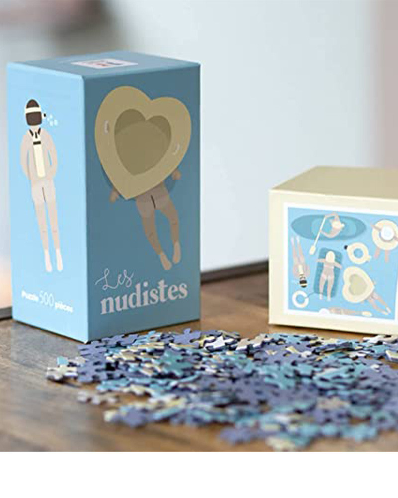 Puzzle Les Nudistes - Pop Games