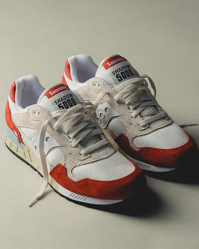 Sneakers homme Shadow 5000 White/Red - Saucony