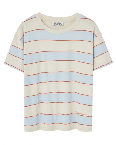 T-shirt à rayures femme Eleeme - Loreak Mendian