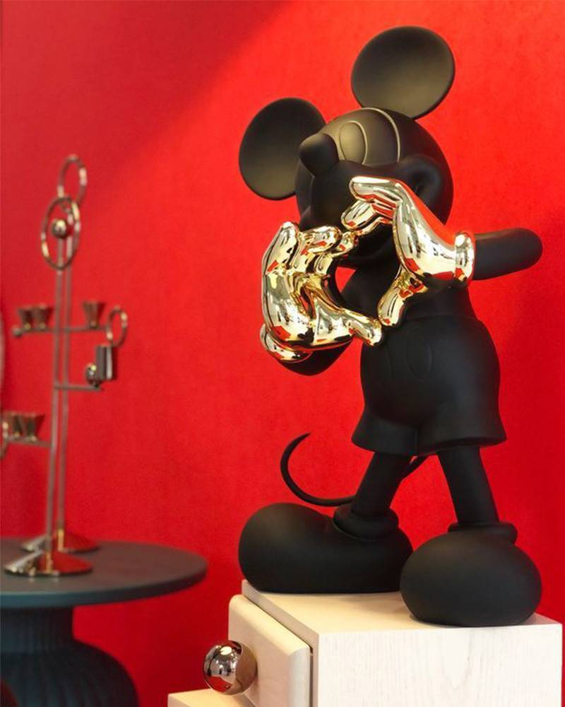 Statuette Mickey With Love by Kelly Hoppen - Leblon Delienne