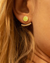 Boucles d'oreilles en deux parties Comète Yuzu - Bangle Up