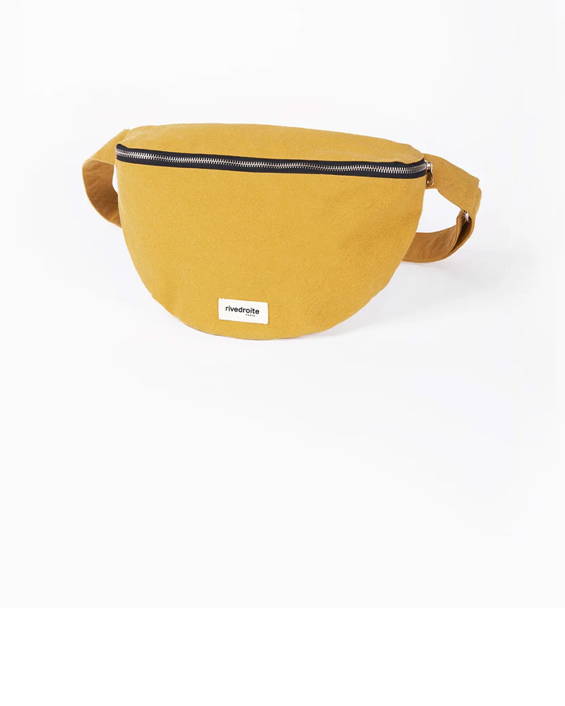 Sac Custine XL Le Sac Banane Moutarde - Rive Droite Sac Custine XL Le Sac Banane Moutarde - Rive Droite