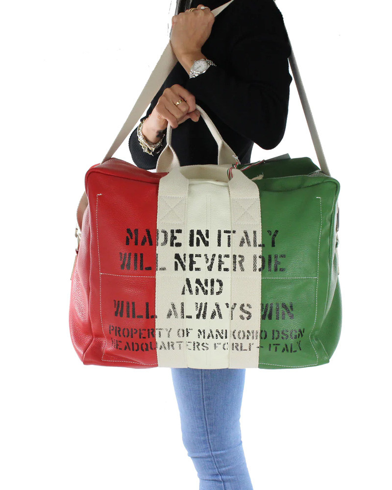 Sac week-end Aviator's Kit Bag Icon - Manikomio DSGN Sac week-end Aviator's Kit Bag Icon - Manikomio DSGN