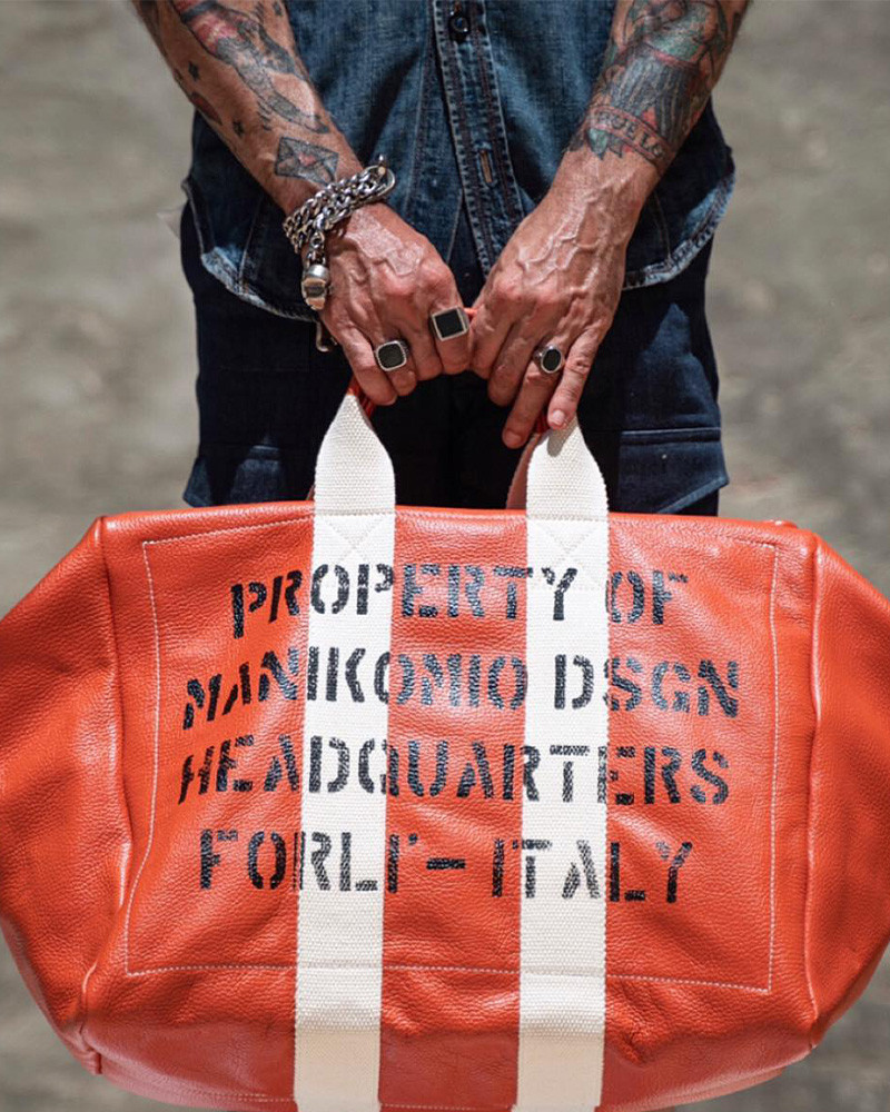 Sac week-end Aviator's Kit Bag Icon - Manikomio DSGN Sac week-end Aviator's Kit Bag Icon - Manikomio DSGN