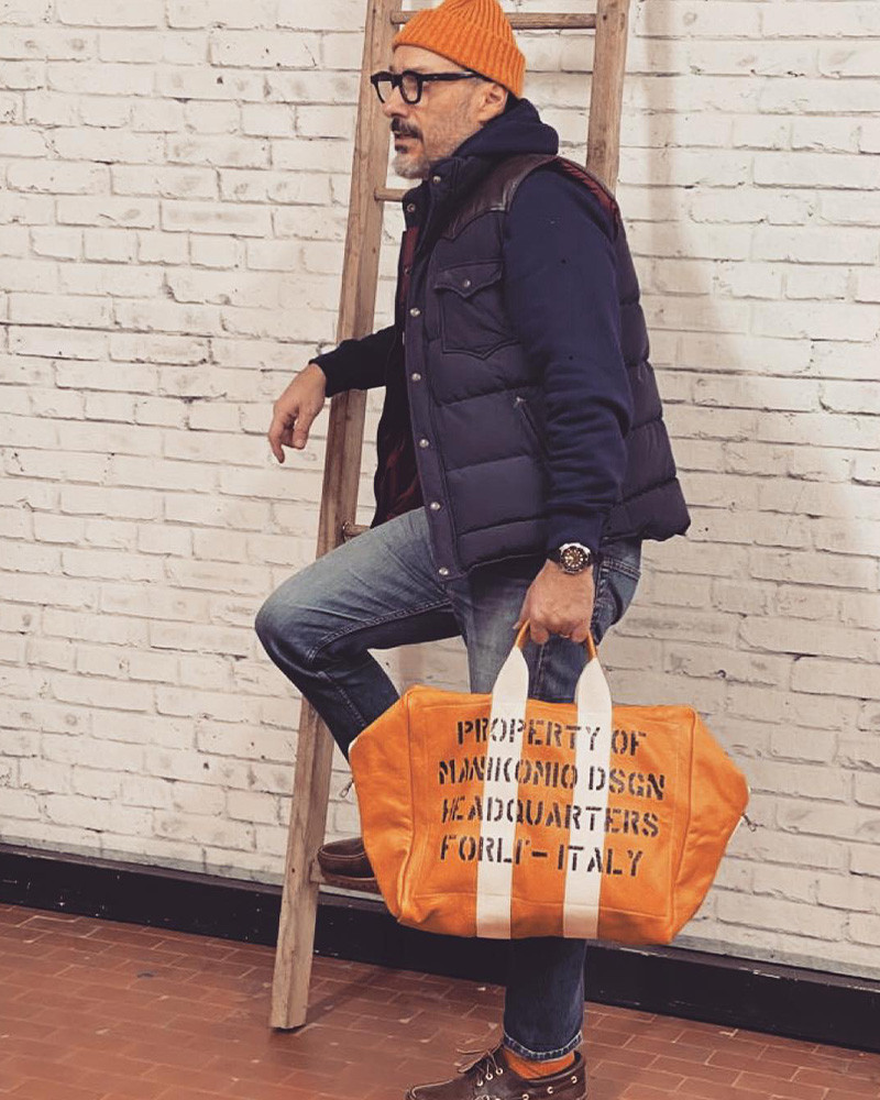 Sac week-end Aviator's Kit Bag Icon - Manikomio DSGN Sac week-end Aviator's Kit Bag Icon - Manikomio DSGN