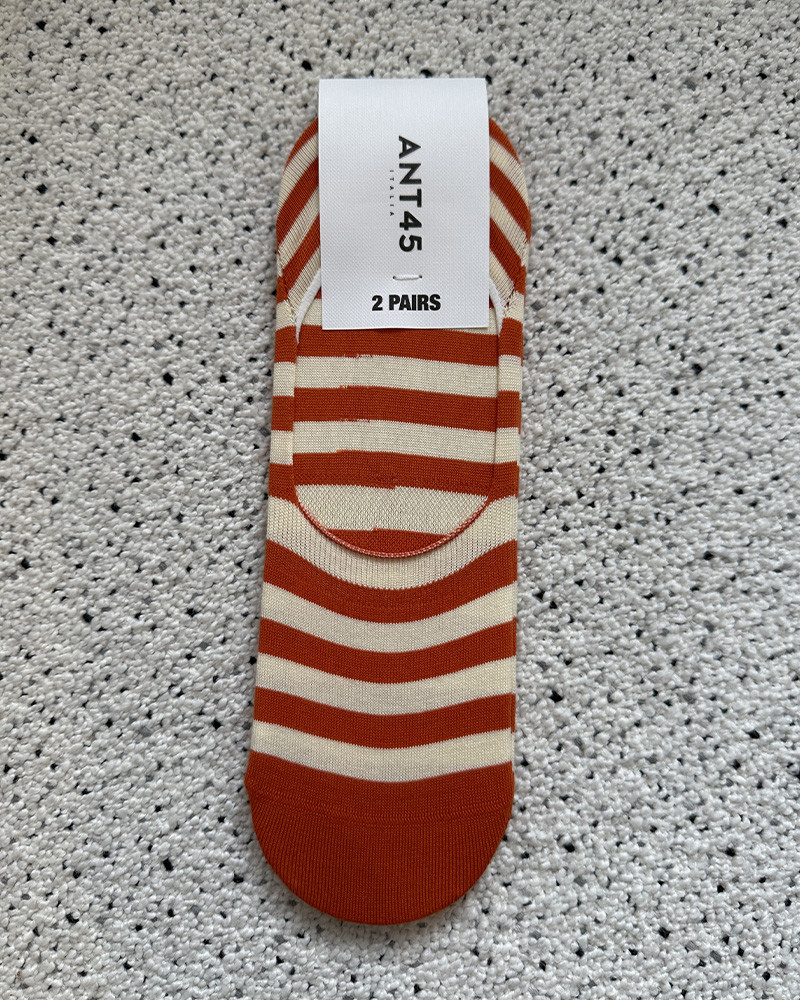 Chaussettes fantÃ´mes homme en coton Gigha Stripes - ANT45