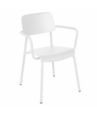 Fauteuil avec accoudoirs en aluminium Studie - Fermob