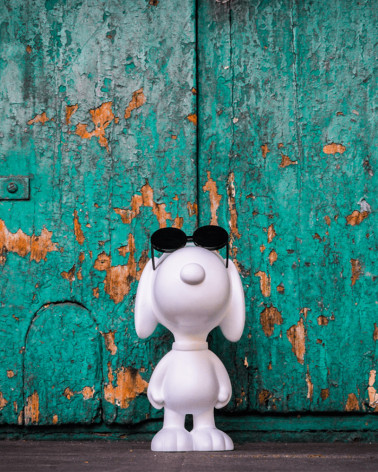 Statuette Snoopy Sun Graf - Leblon Delienne