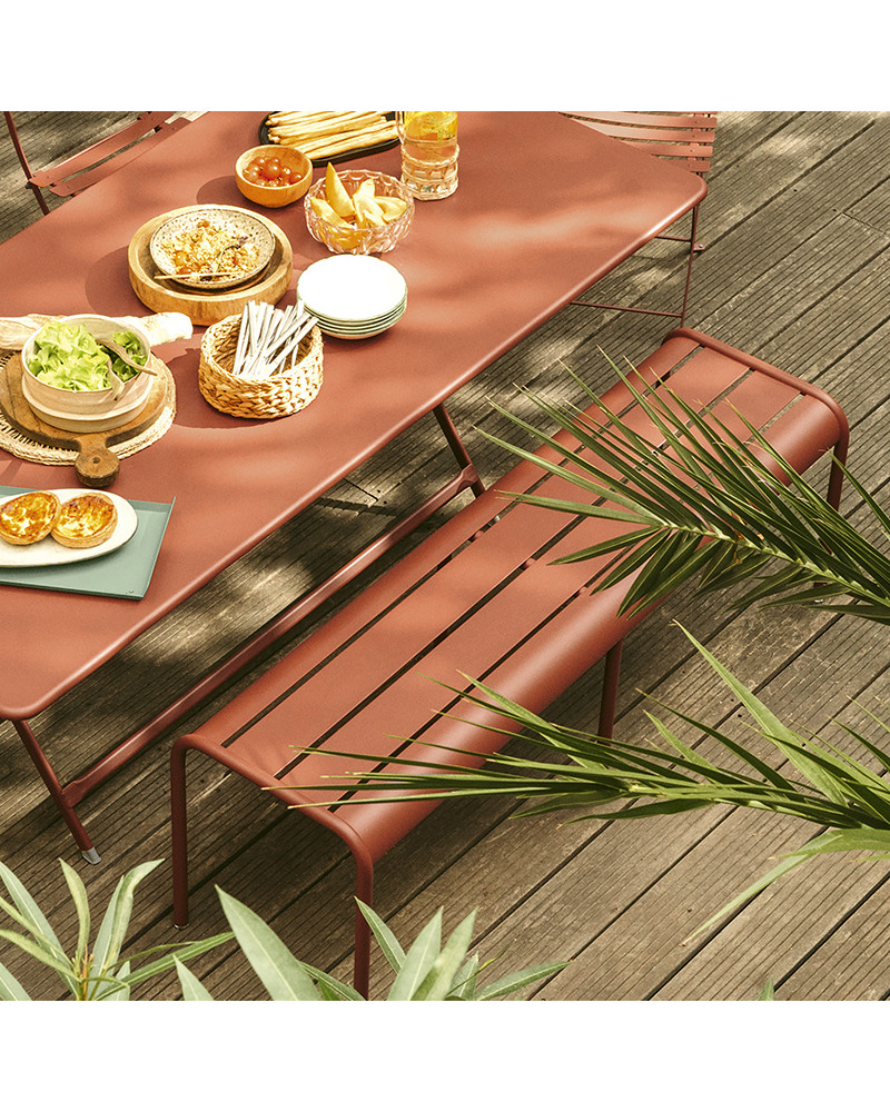 Banc 3/4 places Luxembourg - Fermob Banc 3/4 places Luxembourg - Fermob