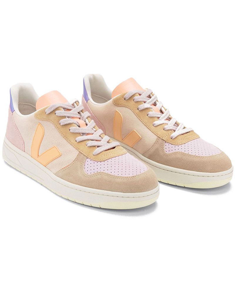 Sneakers femme V-10 Suède - Veja