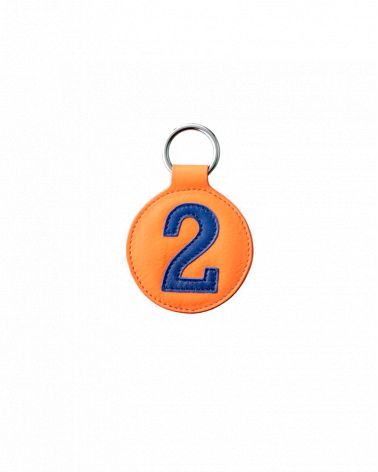 Porte clés en cuir vintage N°2 - Entre 2 Rétros