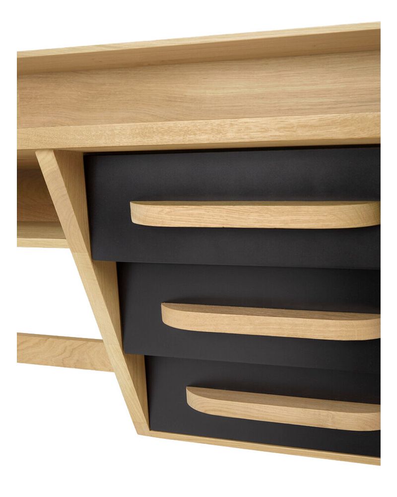 Bureau Origami en chêne - Ethnicraft Bureau Origami en chêne - Ethnicraft