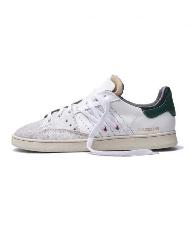 Baskets Hommes Stripeless Ultim Dual White-Green - Hidnander