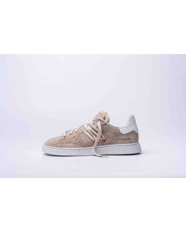 Sneakers Femmes Stripeless Ultimate Dual Light Beige-White - Hidnander