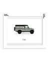 Affiche Le Duo Land Rover Grise - Image Republic