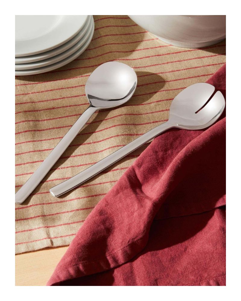 Nuovo Couverts à salade Ovale - Alessi Nuovo Couverts à salade Ovale - Alessi