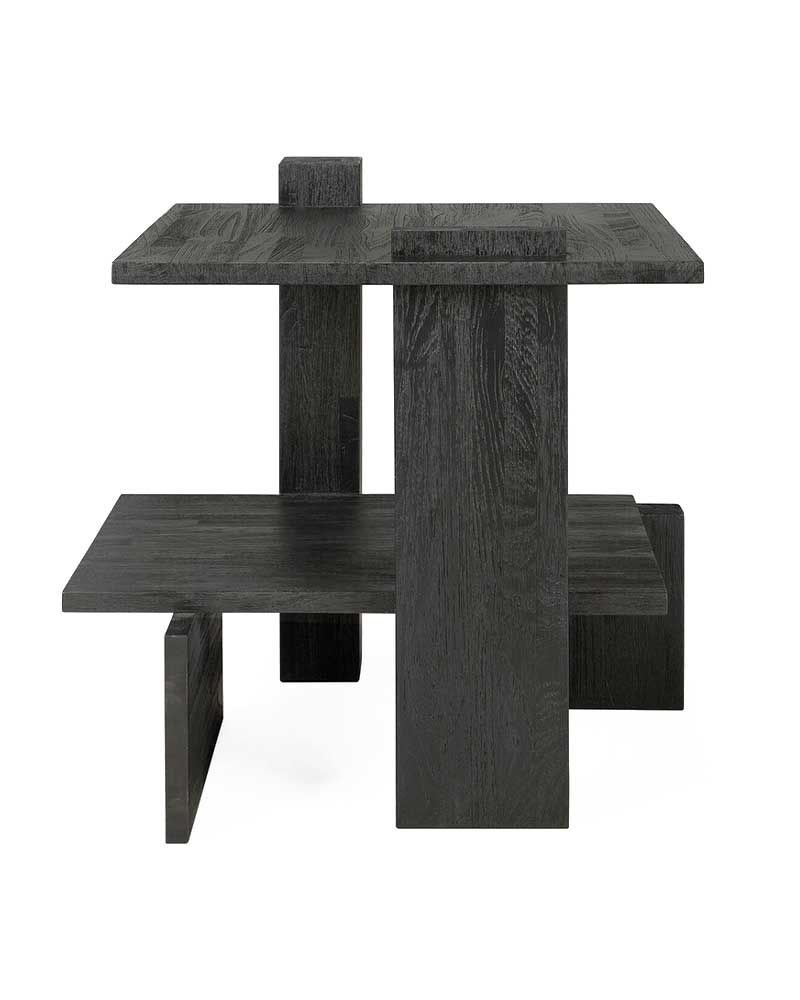 Table d'appoint en teck Abstract - Ethnicraft Table d'appoint en teck Abstract - Ethnicraft