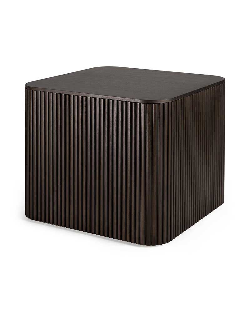Table d'appoint Roller Max en acajou - Ethnicraft Table d'appoint Roller Max en acajou - Ethnicraft