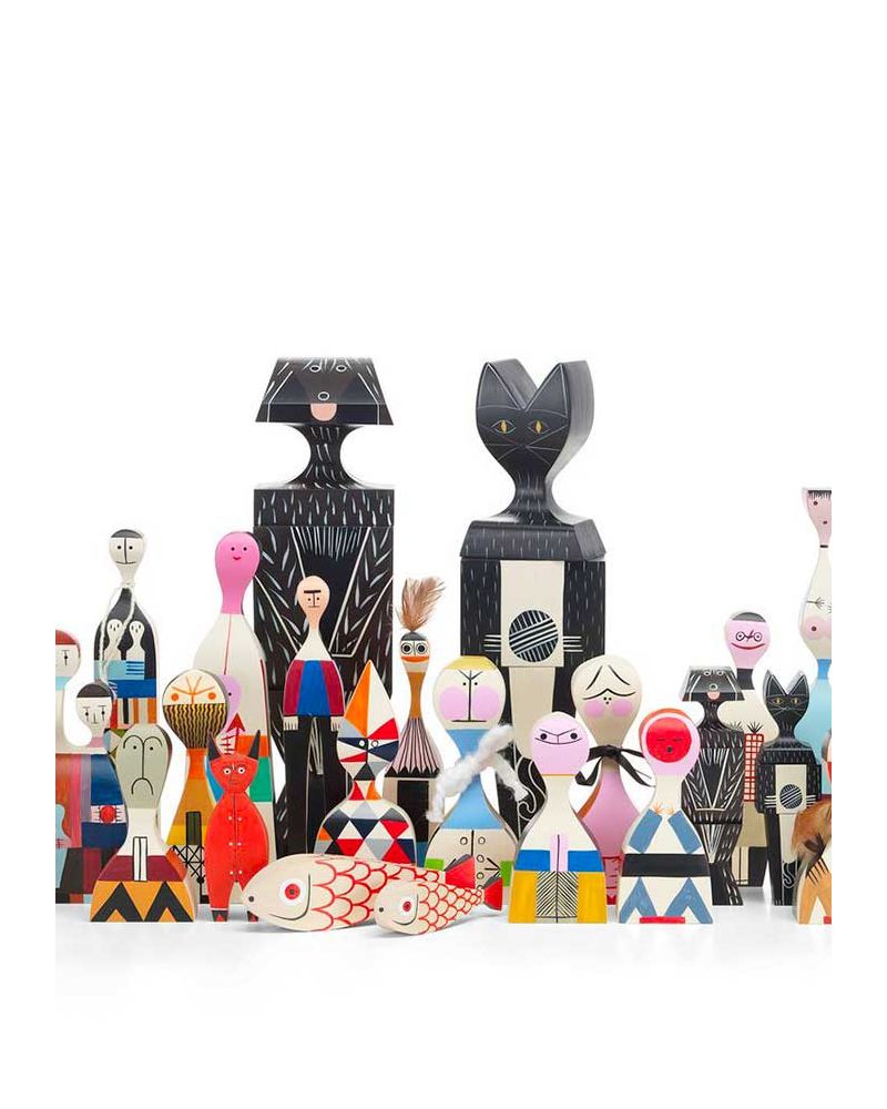Figurine Wooden Dollpetit Chat - Vitra 