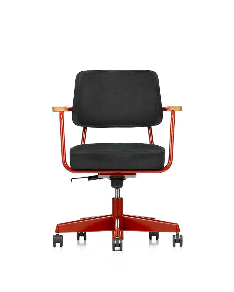 Fauteuil Direction pivotant Jean Prouvé - Vitra Fauteuil Direction pivotant Jean Prouvé - Vitra