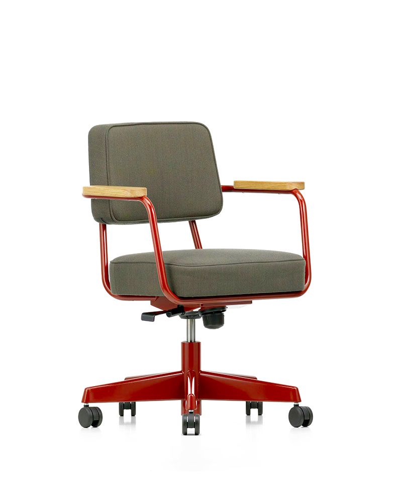 Fauteuil Direction pivotant Jean Prouvé - Vitra Fauteuil Direction pivotant Jean Prouvé - Vitra