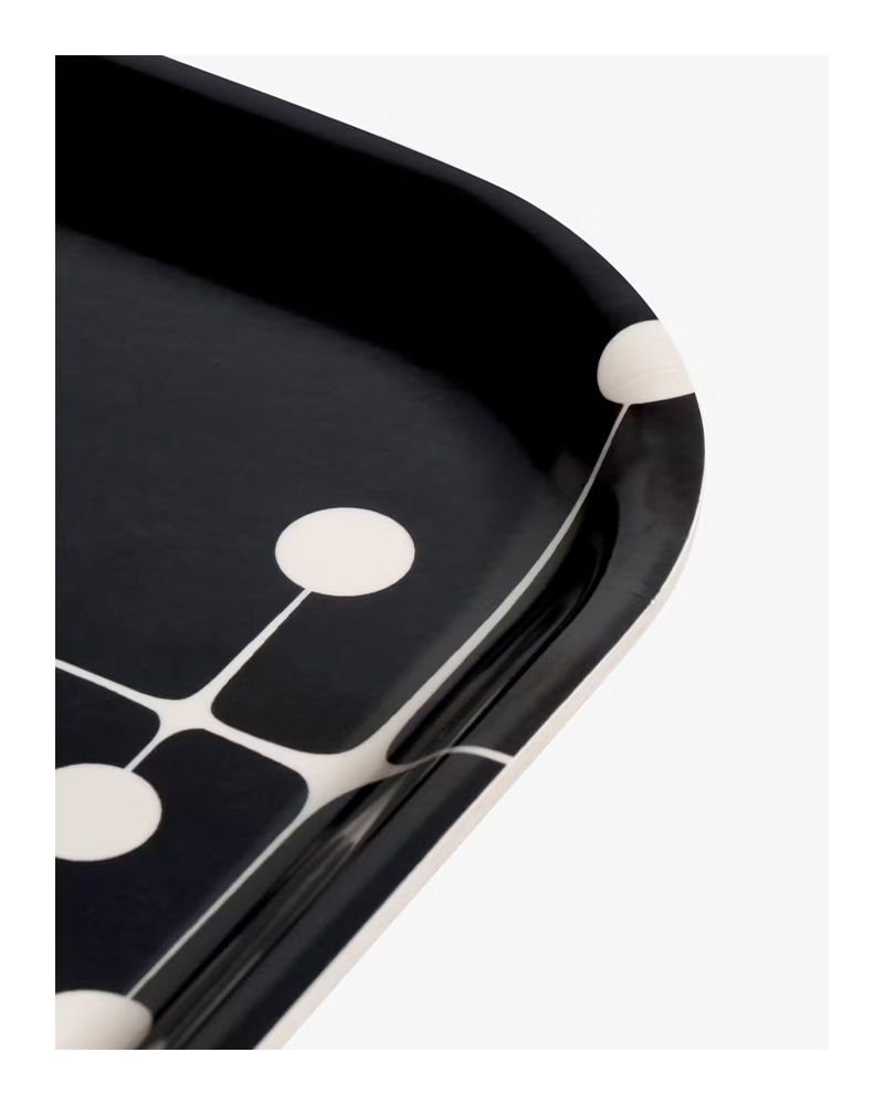Plateau Classic Tray Dot Pattern Reverse Dark - Vitra Plateau Classic Tray Dot Pattern Reverse Dark - Vitra