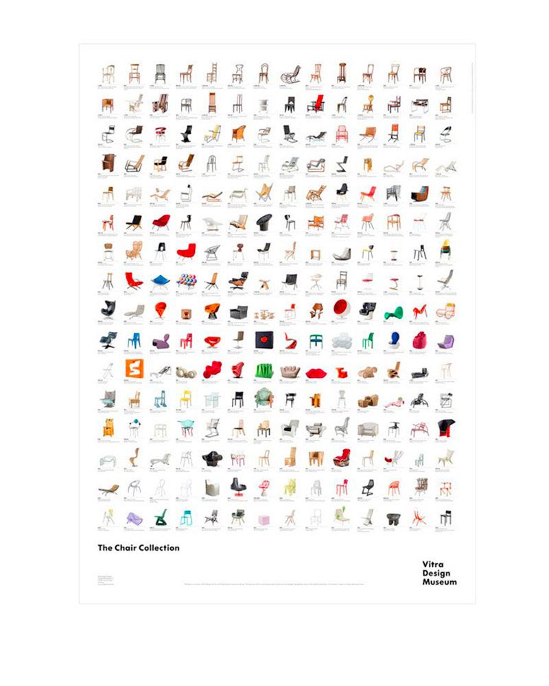 Affiche The Collection Chair - Vitra Affiche The Collection Chair - Vitra