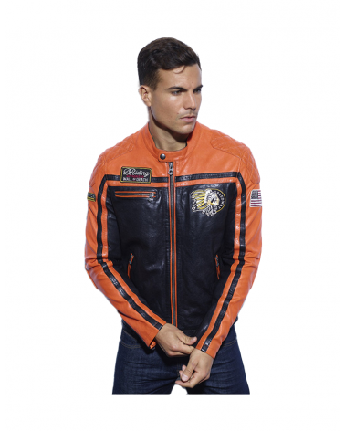 Blouson cuir Homme Perkins - Daytona 73