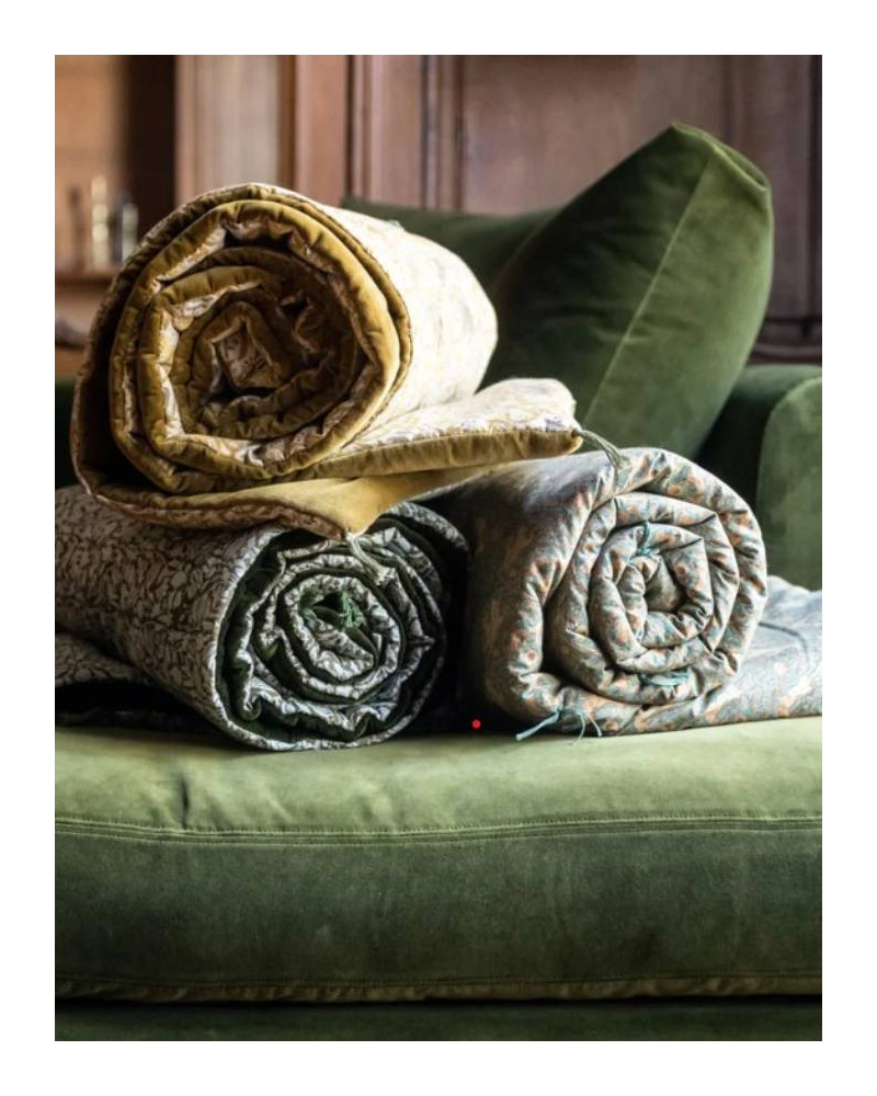 Sofa Cover en velours lavé et coton Caravane