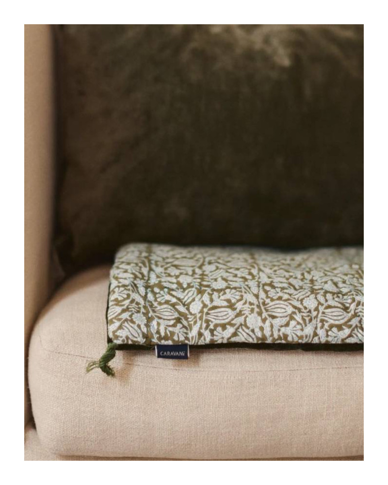 Sofa Cover en velours lavé et coton Caravane