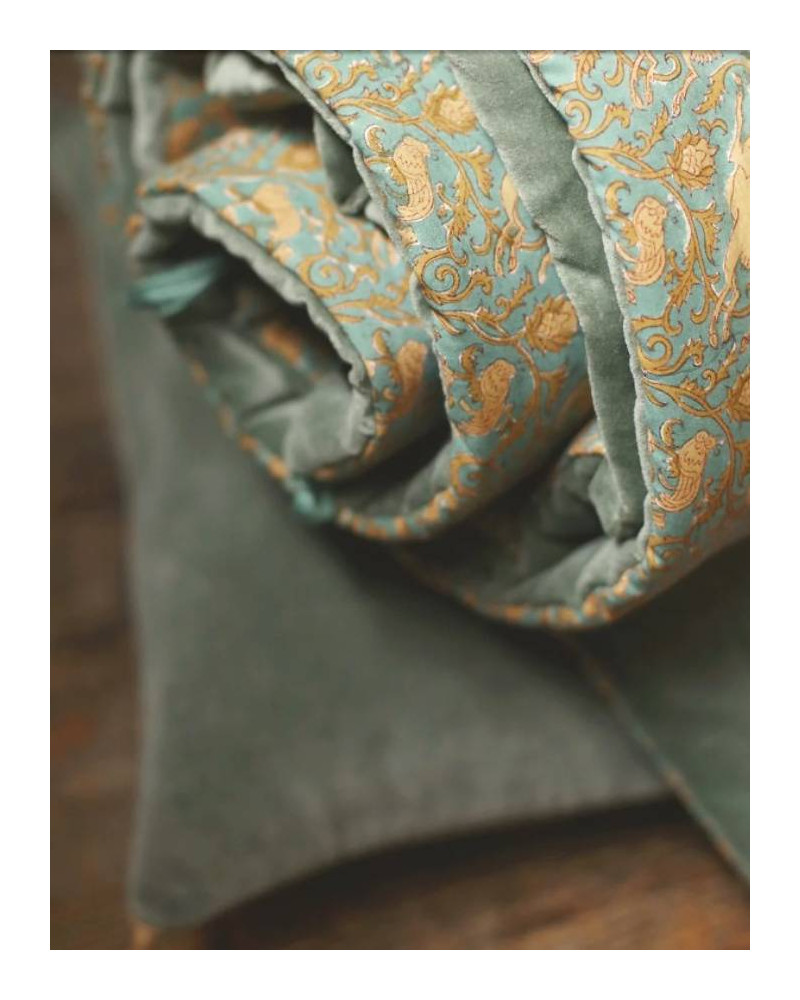 Sofa Cover en velours lavé et coton Caravane